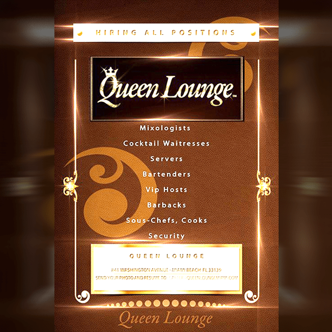 Queen Lounge Promo Ad