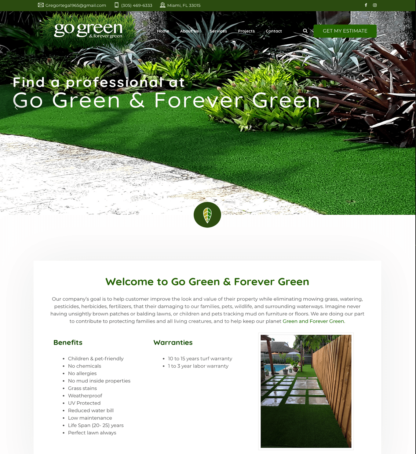 Go Green and Forever Green